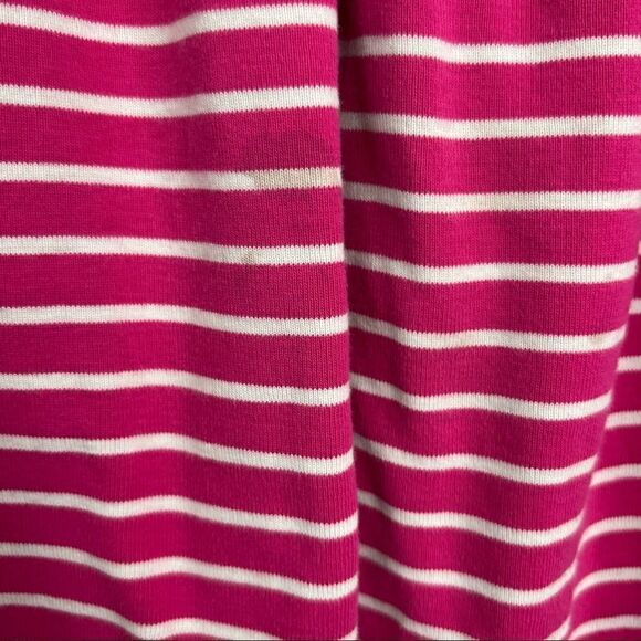 Hanna Andersson Pink and white short sleeve dress - Picture 6 of 9